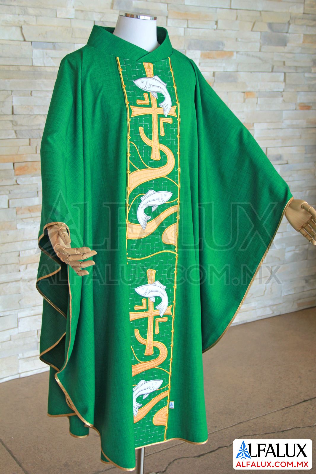 22 PECES Alfalux Casulla Verde Central 230 (11)